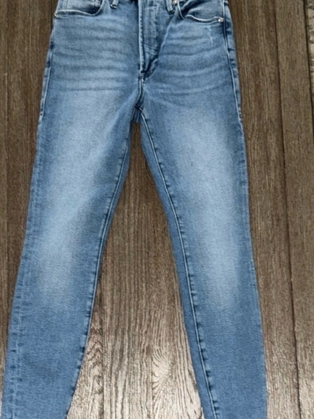 Good American Good Waist Crop Jeans Indigo